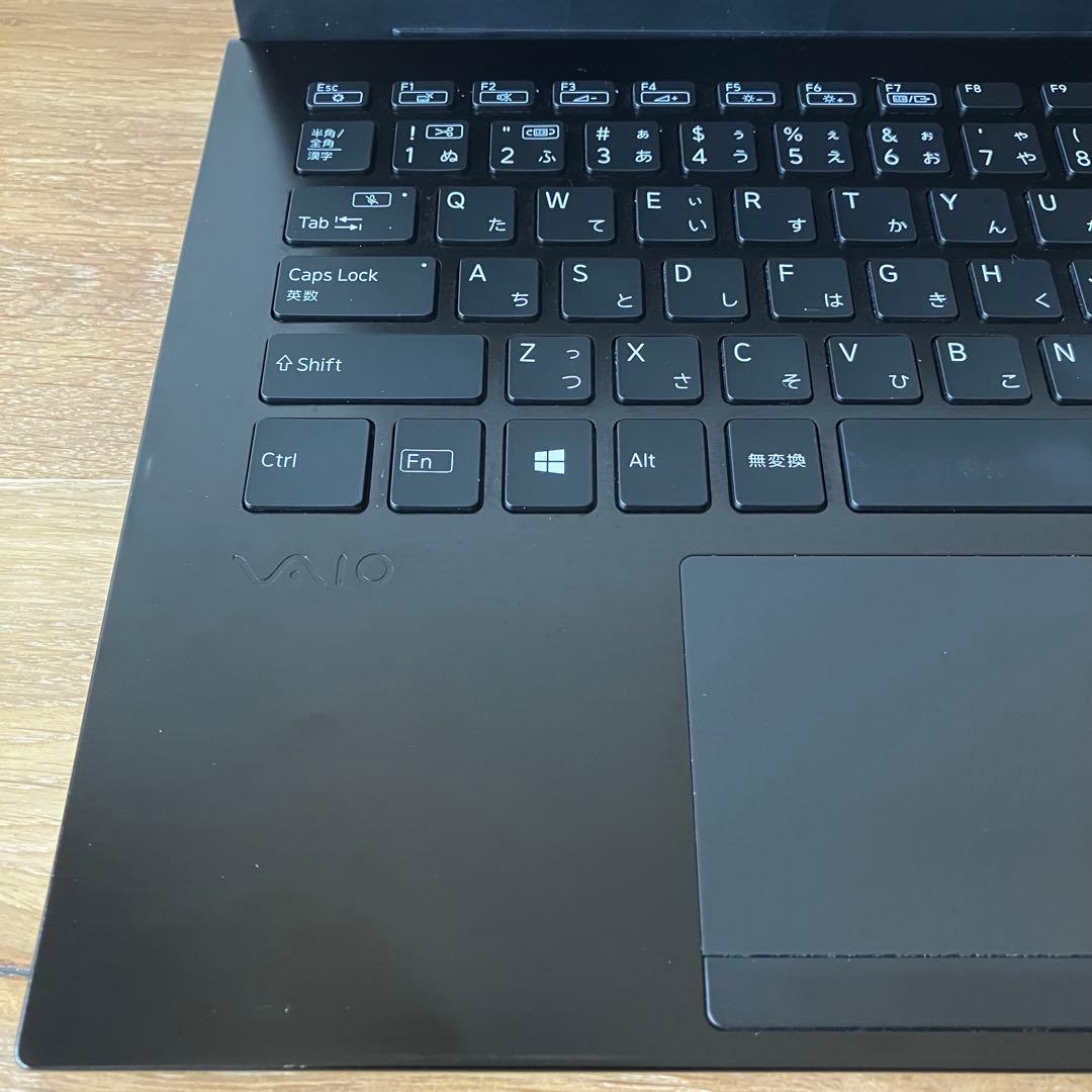 VAIO/16G/バッテリー良好/SSD/Windows11/黒/ノートパソコン