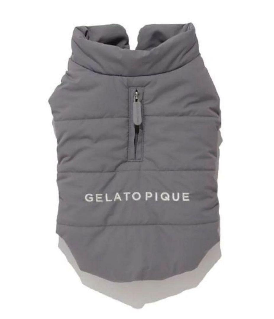 ジェラートピケ 中綿ベスト サイズＬ グレー