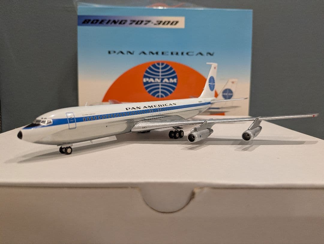 【新品・希少】PANAM パンナム ボーイング707 inflight200