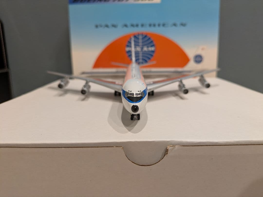 【新品・希少】PANAM パンナム ボーイング707 inflight200