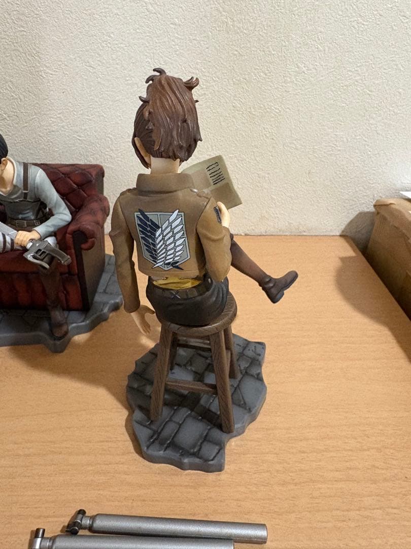 一番くじ 進撃の巨人 自由への進撃 エレン リヴァイ ハンジ ミケ ミカサ 5種