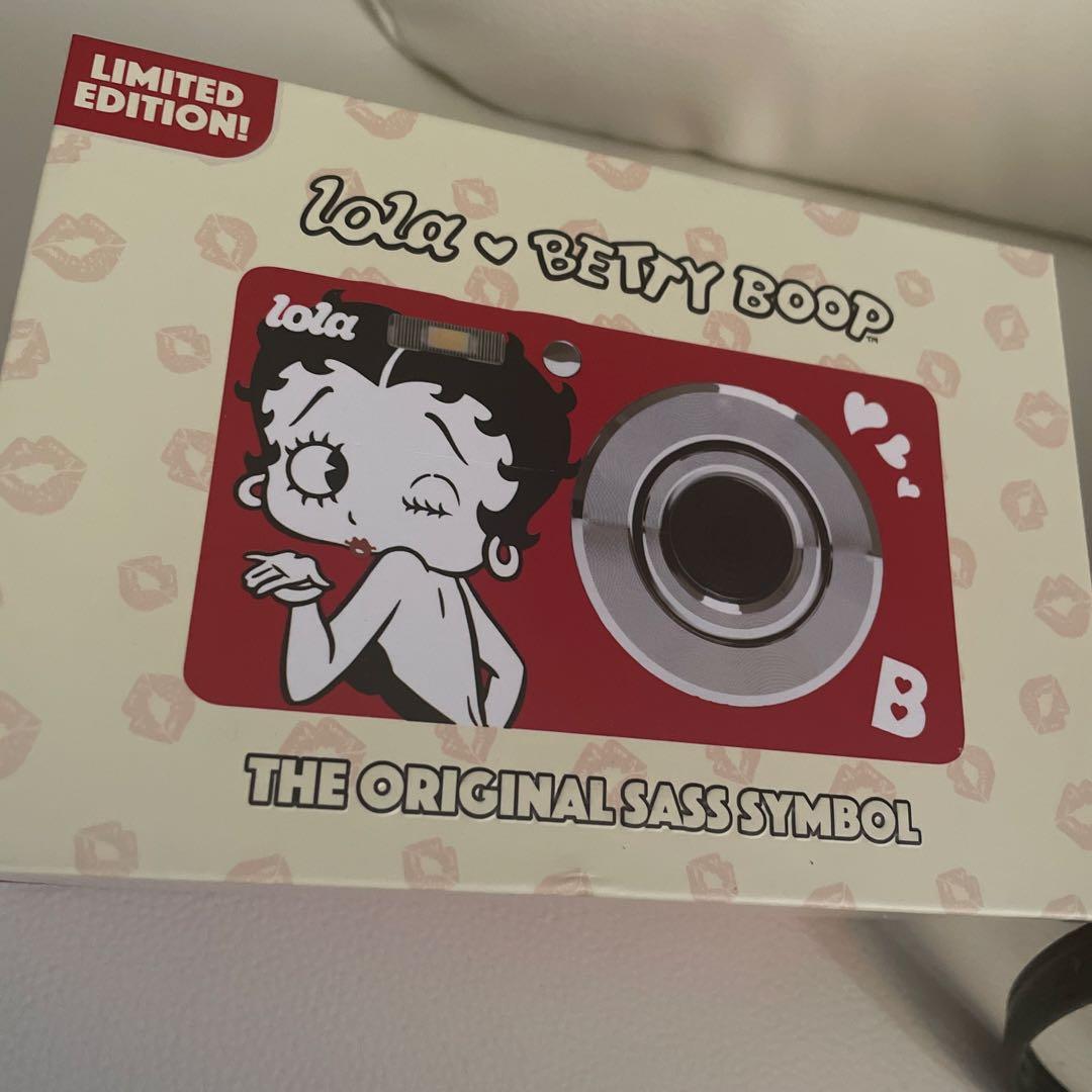 新品未使用　平野紫耀さん　lola ベティ・ブープ 限定デジタルカメラ