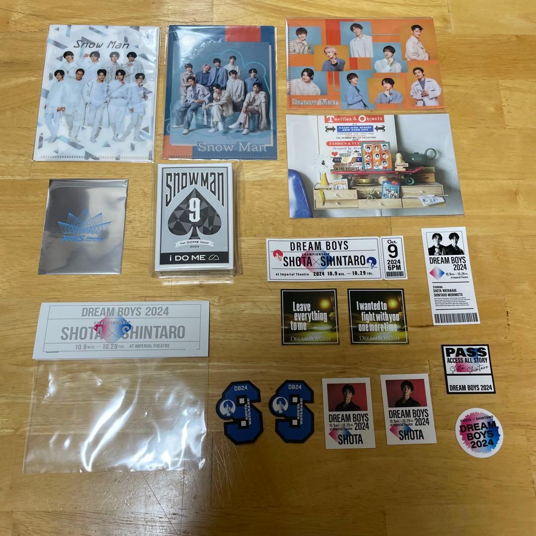 最終値下げ‼️Man 渡辺翔太 グッズ まとめ売り 銀テ付き