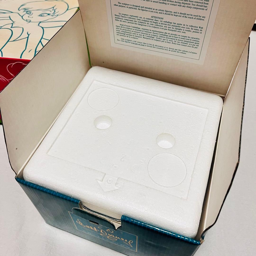 ディズニー　WDCC ピーターパン　ティンカーベル　フィギュア　陶器製　希少