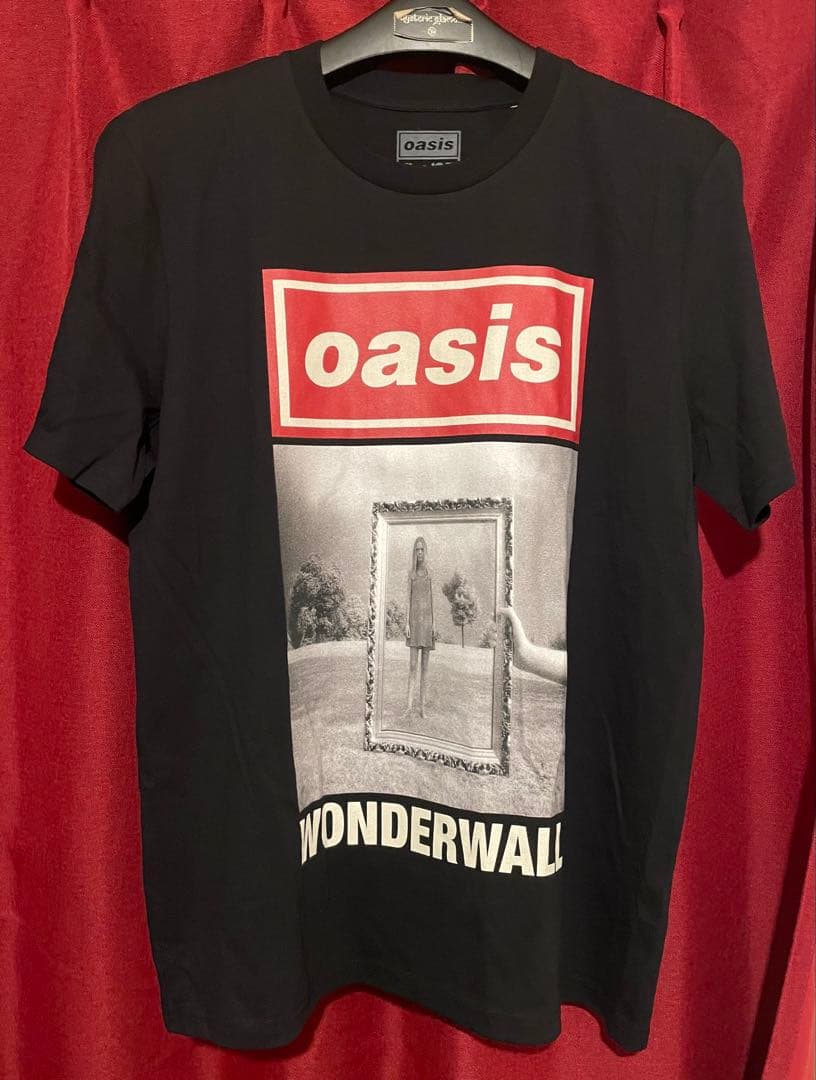 ◆UK限定◆oasis live '25 ワンダーウォール　Tシャツ　L