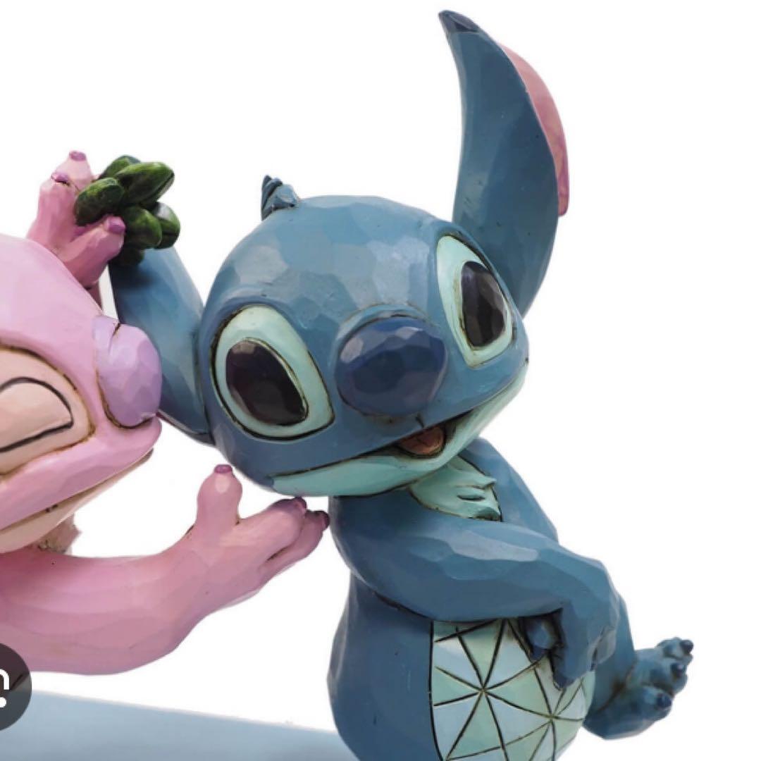 スティッチ エンジェル フィギュア ジムショア ディズニー トラディション