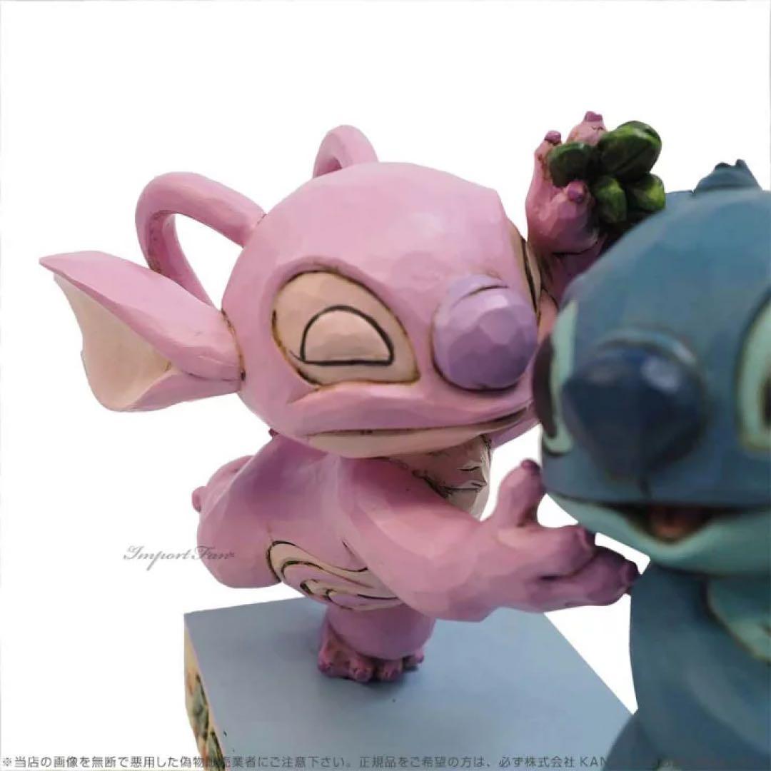 スティッチ エンジェル フィギュア ジムショア ディズニー トラディション