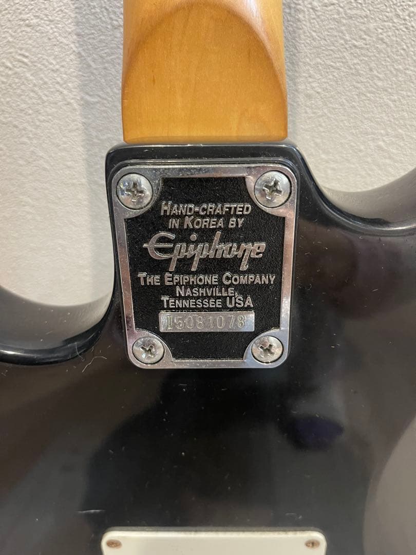 Epiphone エレキギター ブラック
