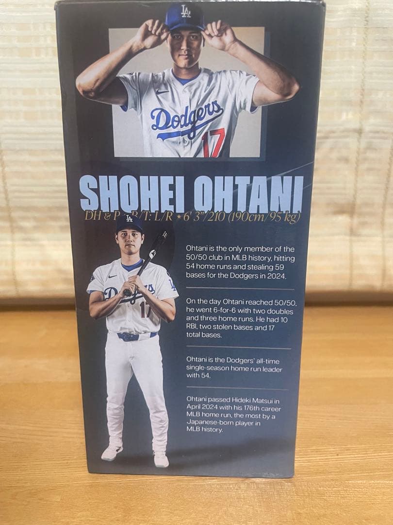 【オマケ付！！来場者限定・非売品】 大谷翔平 50/50記念 ボブルヘッド人形