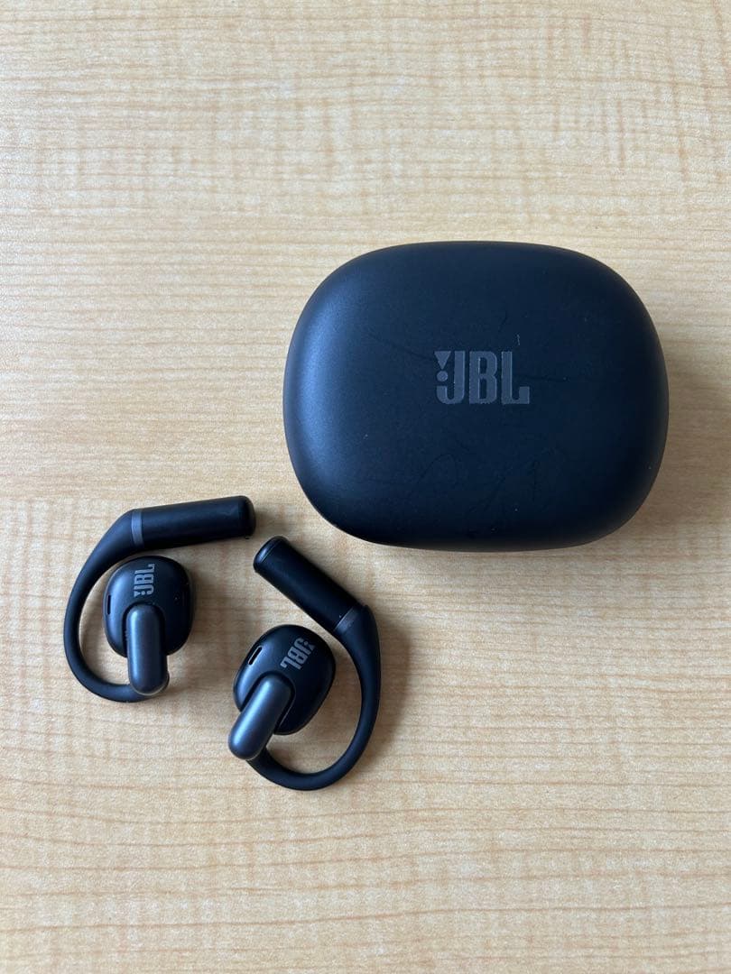 JBL SENSEPRO ワイヤレスイヤホン ブラック　ケース付