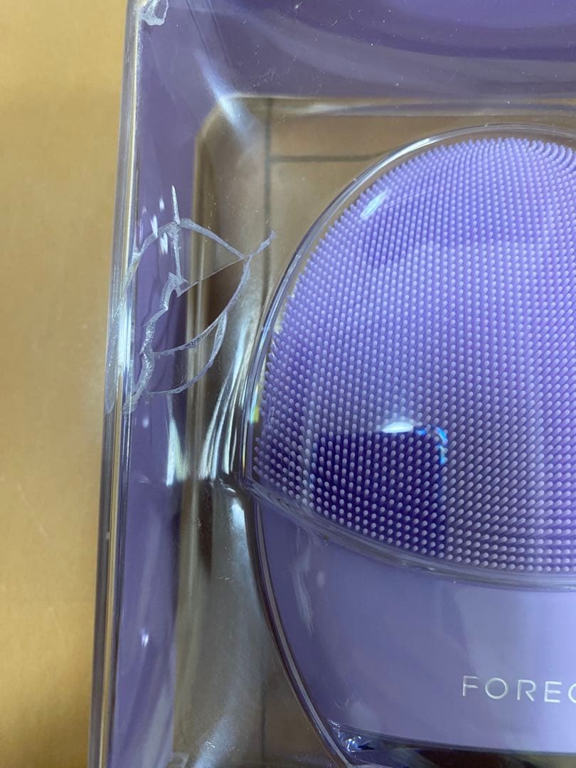 新品未使用　FOREO LUNA 3 パープル　ケース破損