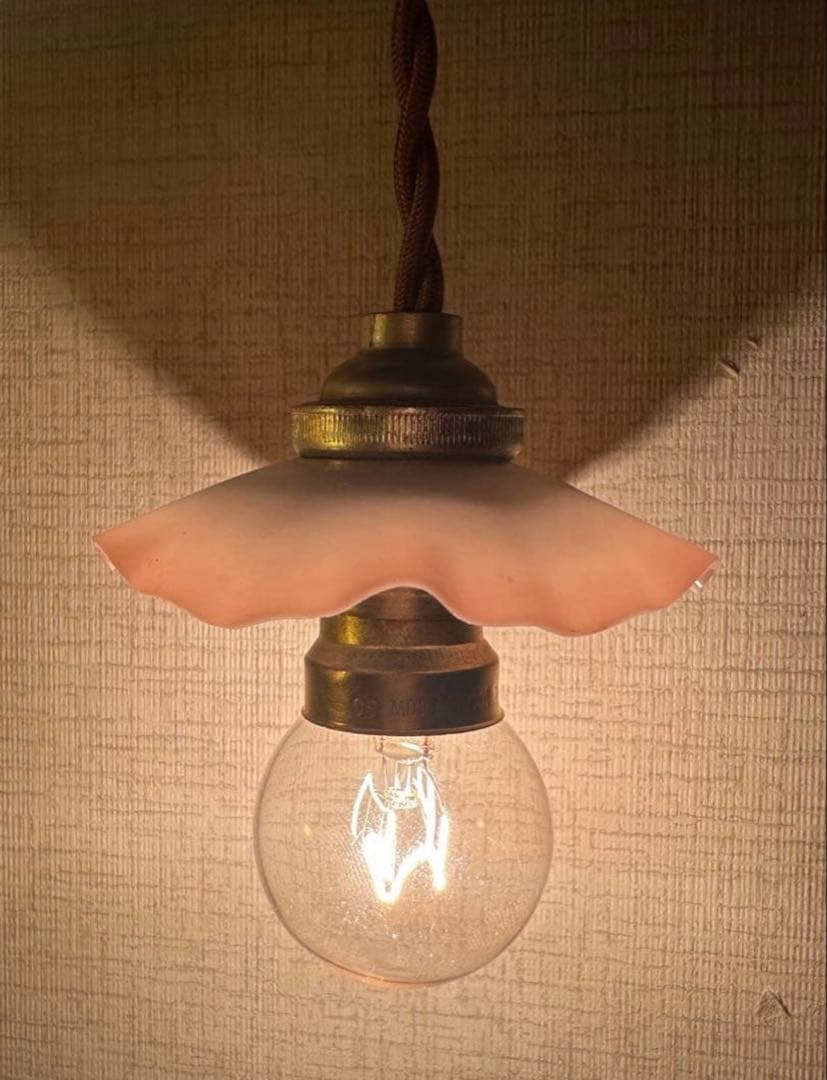 ＊リッコページになります＊ オパリンローズの小さなアトリエランプ2個＊