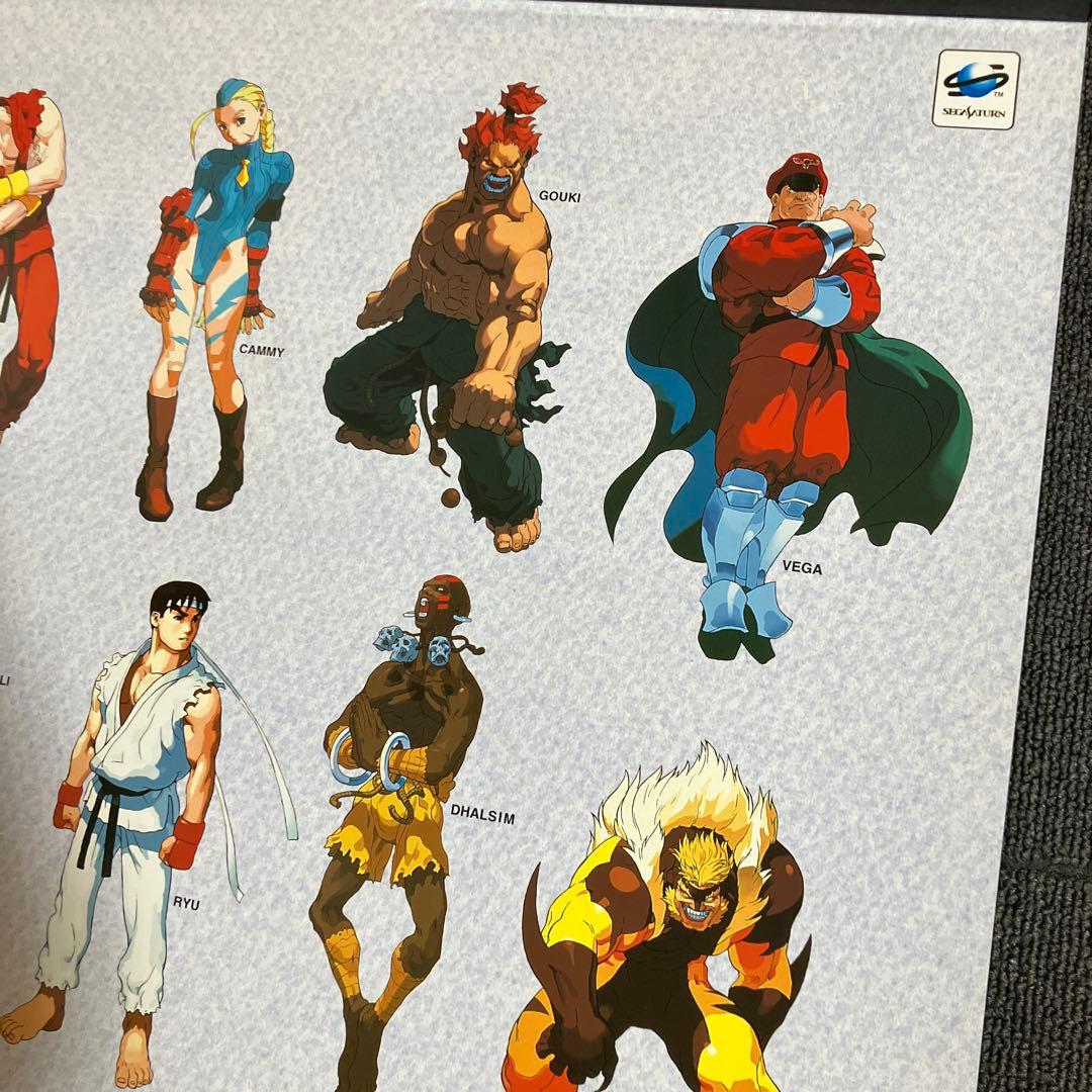 『エックスメン VS. ストリートファイター』販促ポスター　CAPCOM　非売品