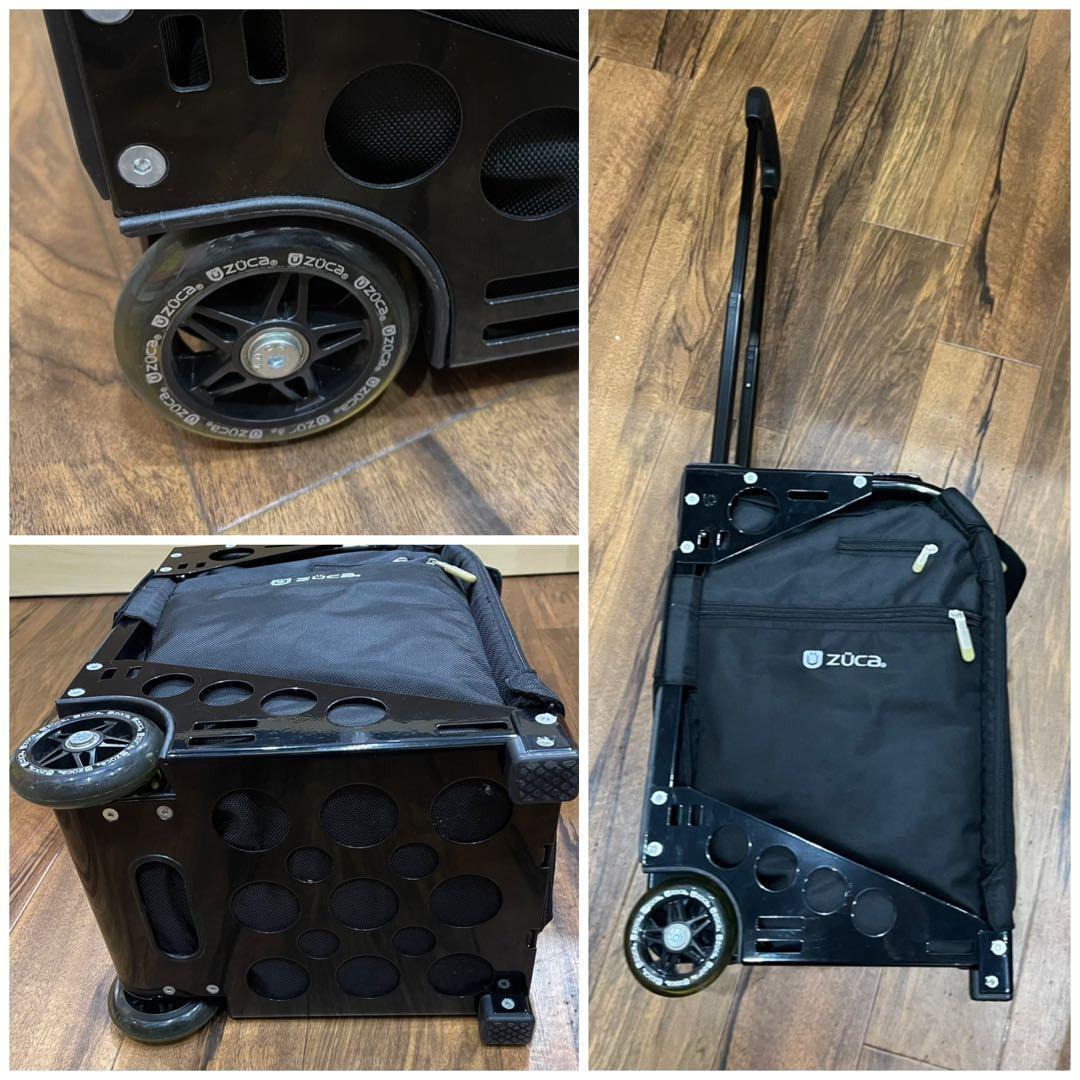 ZUCA Pro Travel Black/Black ズーカ プロ 座れる