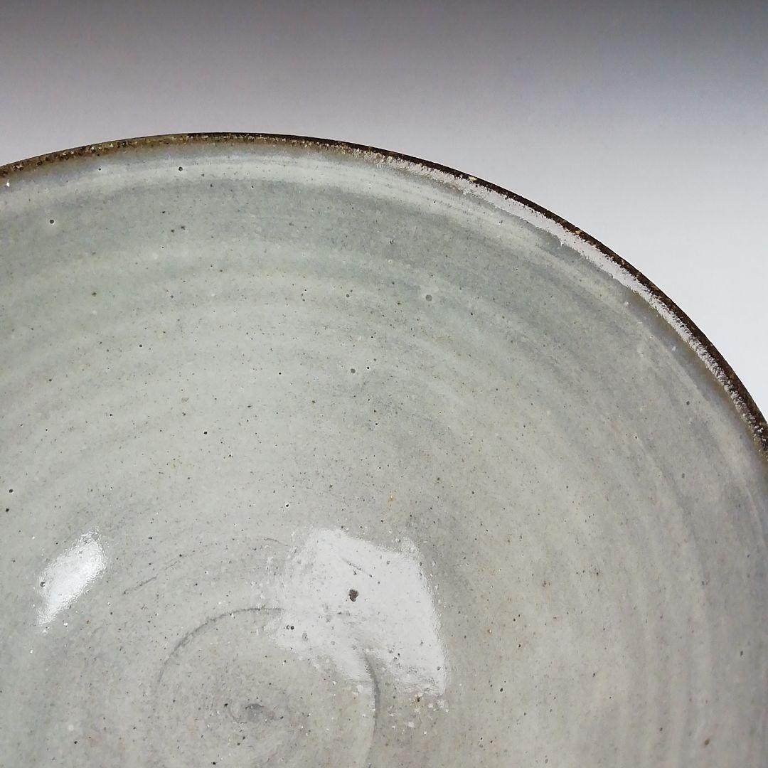 Ｔ４０　茶碗　『白丹波　茶碗』『丹波焼』『市野豊治』　共箱　抹茶碗　茶道具