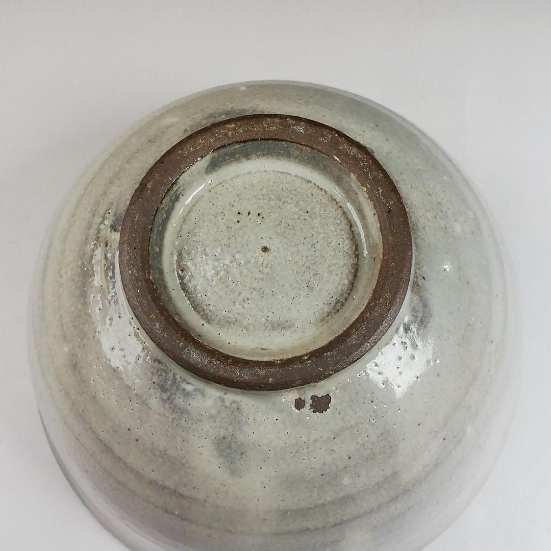 Ｔ４０　茶碗　『白丹波　茶碗』『丹波焼』『市野豊治』　共箱　抹茶碗　茶道具