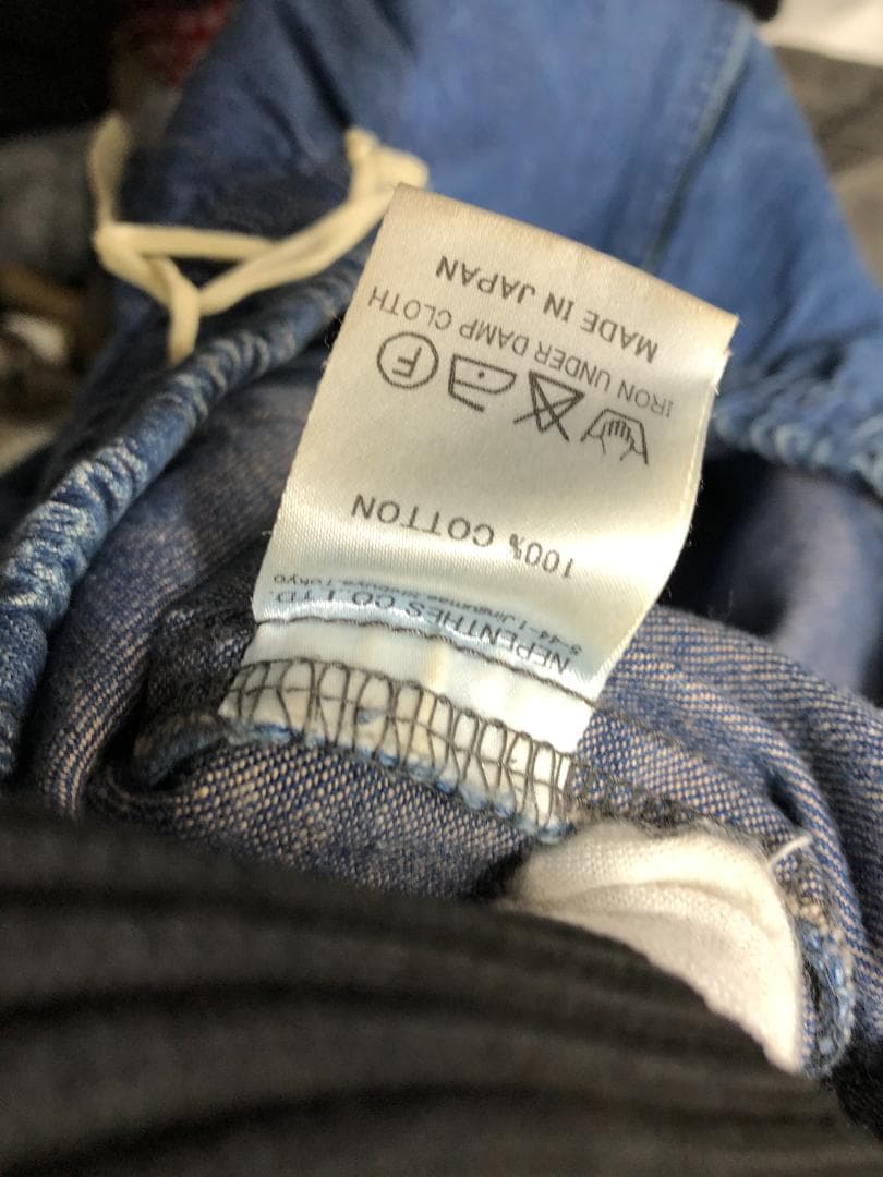 031142 needles H.D Pant ヒザデル パンツ 2 デニム