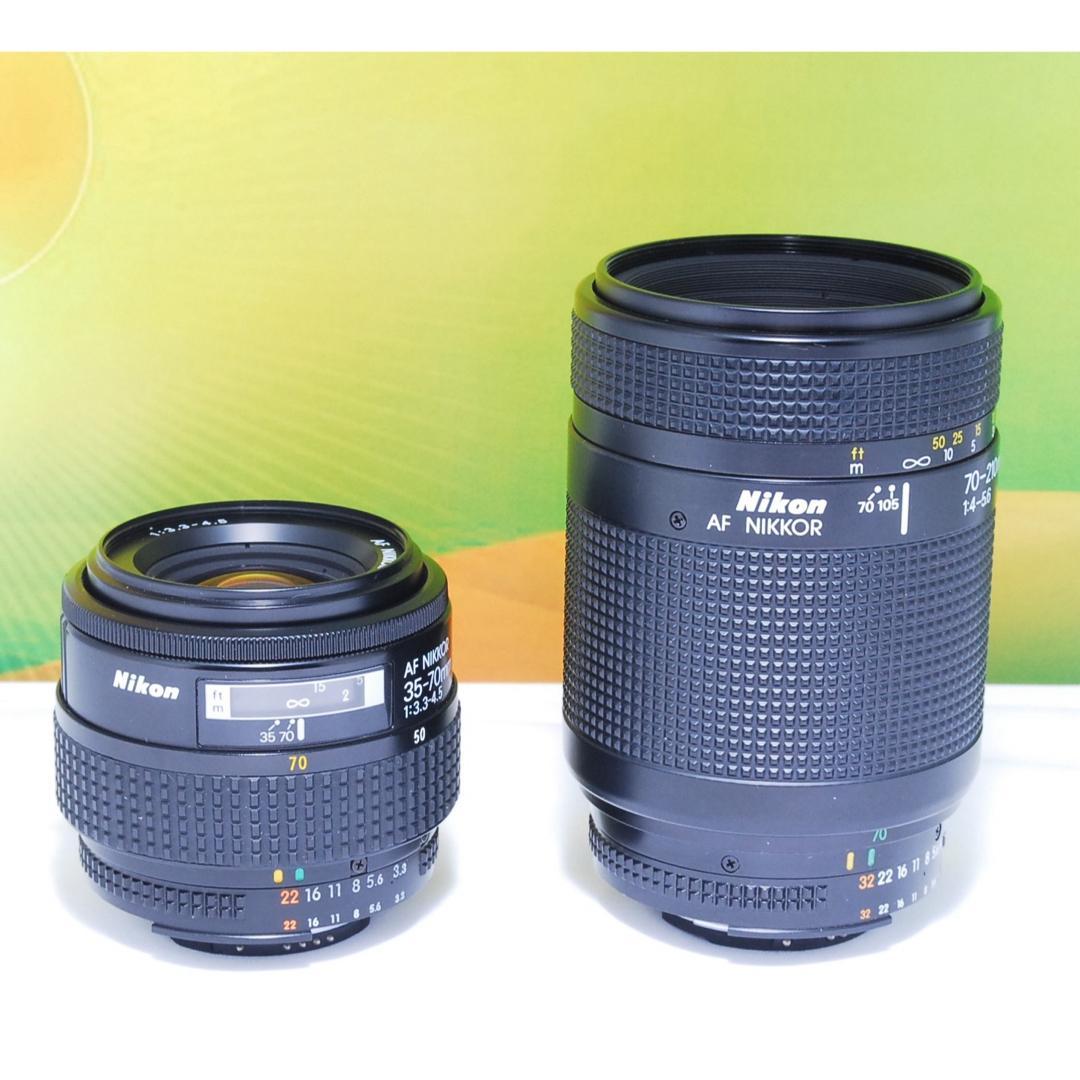 レトロかわいい✨Nikon D70 ダブルレンズセット バッグ付き すぐ撮影可