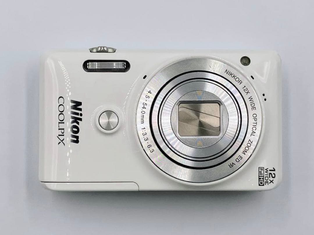 Nikon COOLPIX S6900ホワイト 自撮り対応 箱・付属品あり