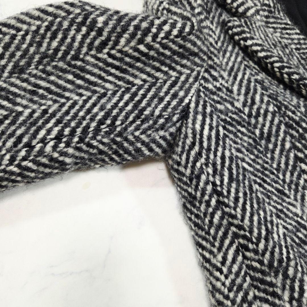 極美品 しつけ糸付 SNIDEL オーバーボックスジャケットコート 2023AW