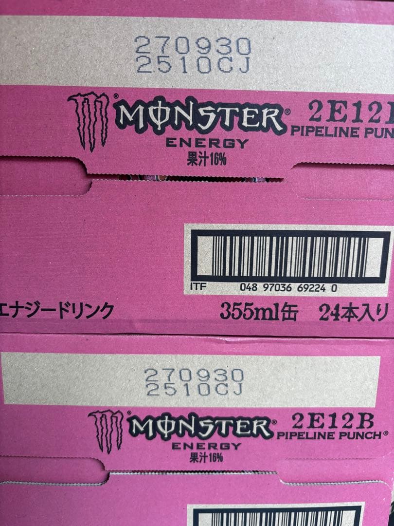 モンスターエナジーPunch355ml48本