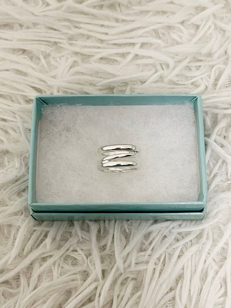 TIFFANY&Co. ティファニー ダイアゴナル リング シルバー 8号 9号