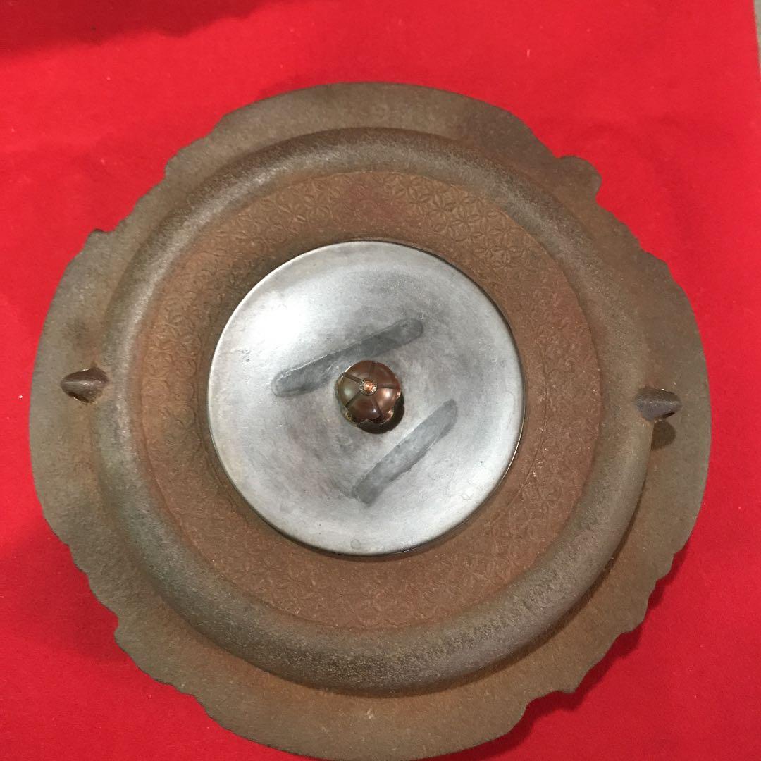 共箱 茶道具　浄清作　七宝地紋透木釜