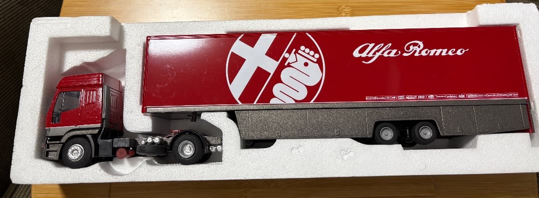 【珍品】LOUIS SURBER 1/43 Alfa Romeo トレーラー