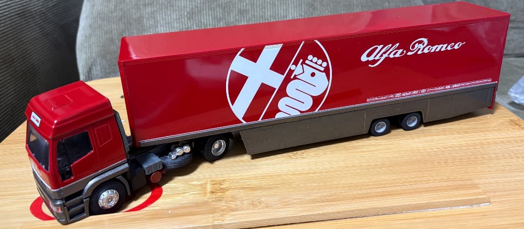 【珍品】LOUIS SURBER 1/43 Alfa Romeo トレーラー