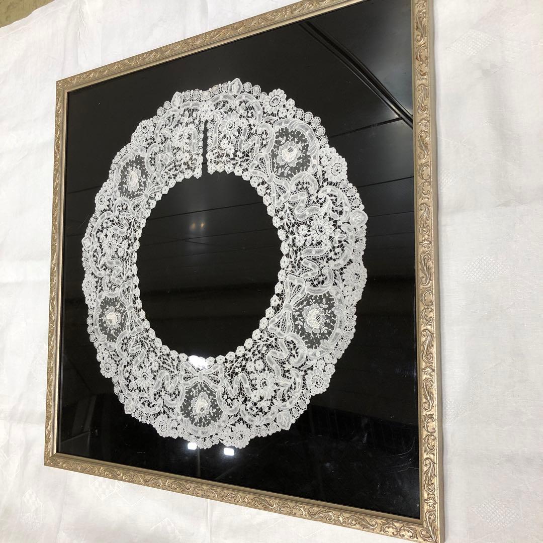 大判　アンティークレース