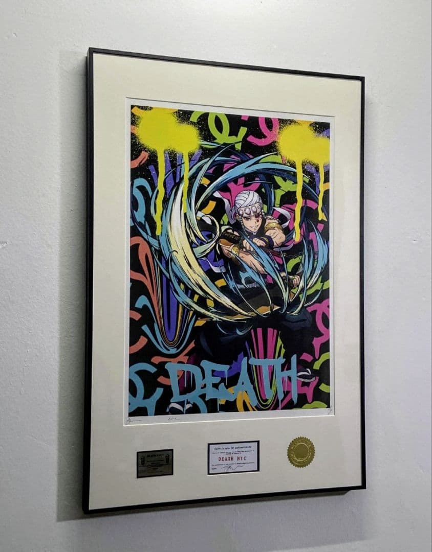 ⭐️death nyc 世界限定100枚⭐️ 鬼滅の刃 ⭐️ 宇髄天元