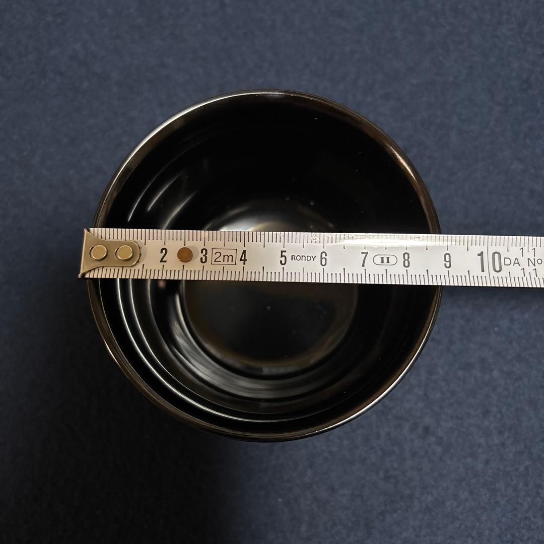 輪島塗　慶塚造　松笠形　吸物椀　梅紅葉　5客組