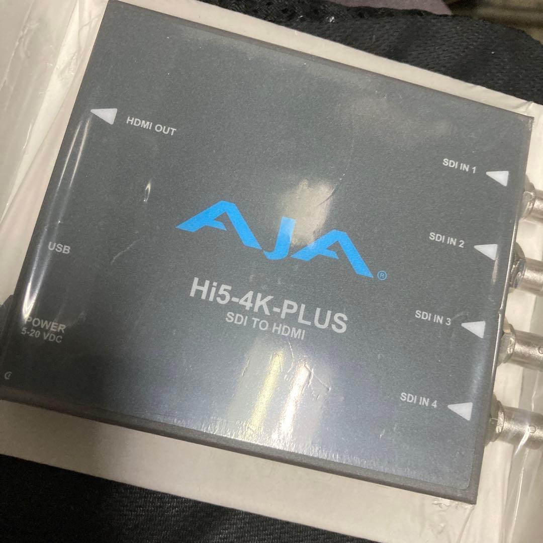 新品AJA Mini-Converter Hi5-4K-Plus本体未使用開封品