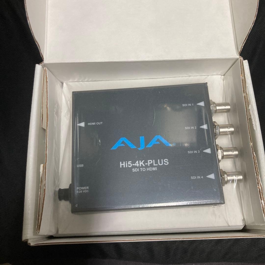 新品AJA Mini-Converter Hi5-4K-Plus本体未使用開封品