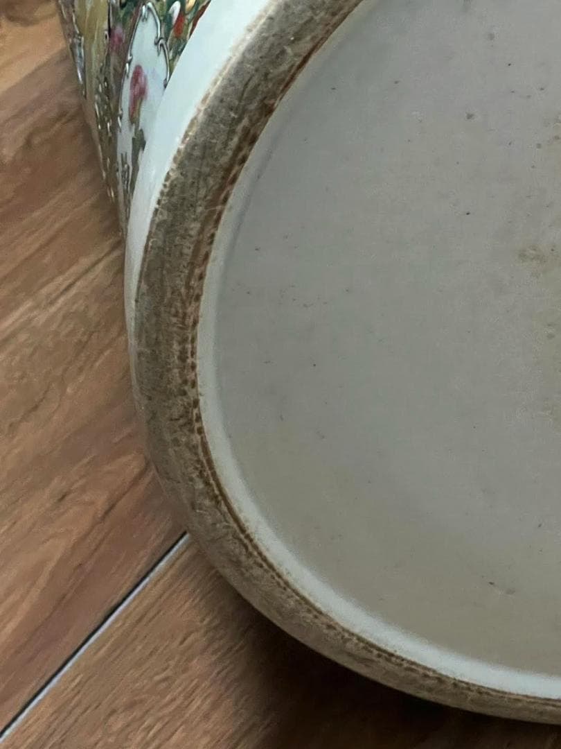 大花瓶　人物画　粉彩　飾り壺　花瓶 花器 壷 110cm