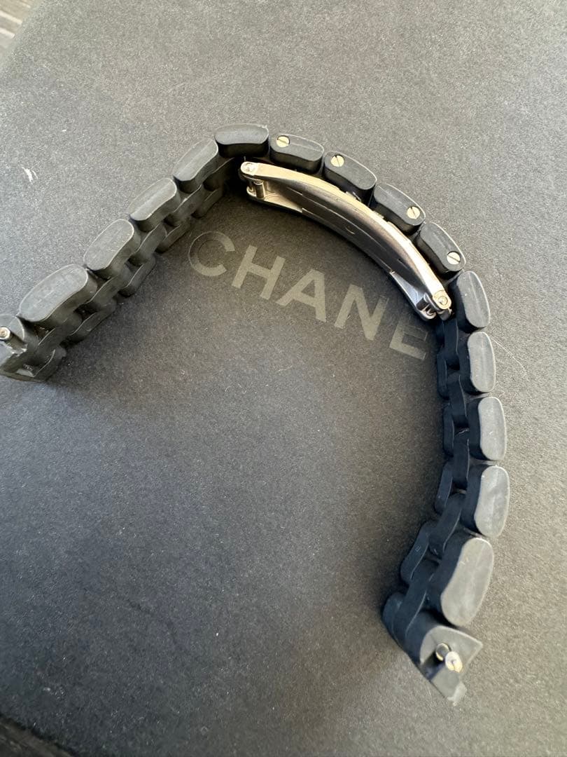 CHANEL J12 純正　ラバーベルト33ミリ
