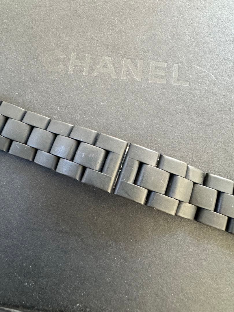 CHANEL J12 純正　ラバーベルト33ミリ