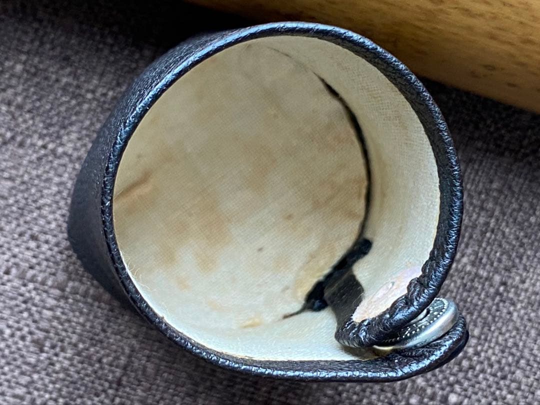 尺八 河野玉水 在銘 銀中継ぎ？ 一尺八寸（約55センチ） 1960年代？