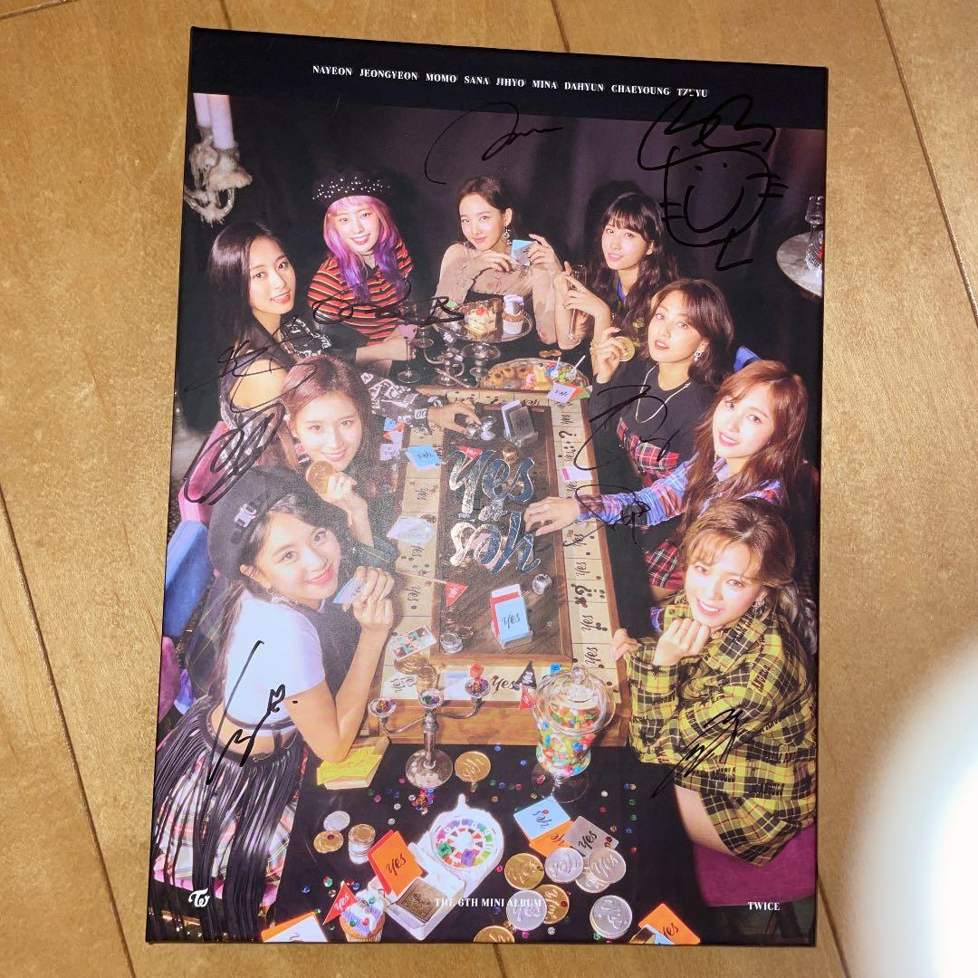 TWICE サイン入り　CD