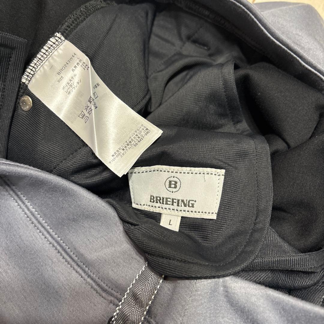 BRIEFING レディース ゴルフスカート L グレー
