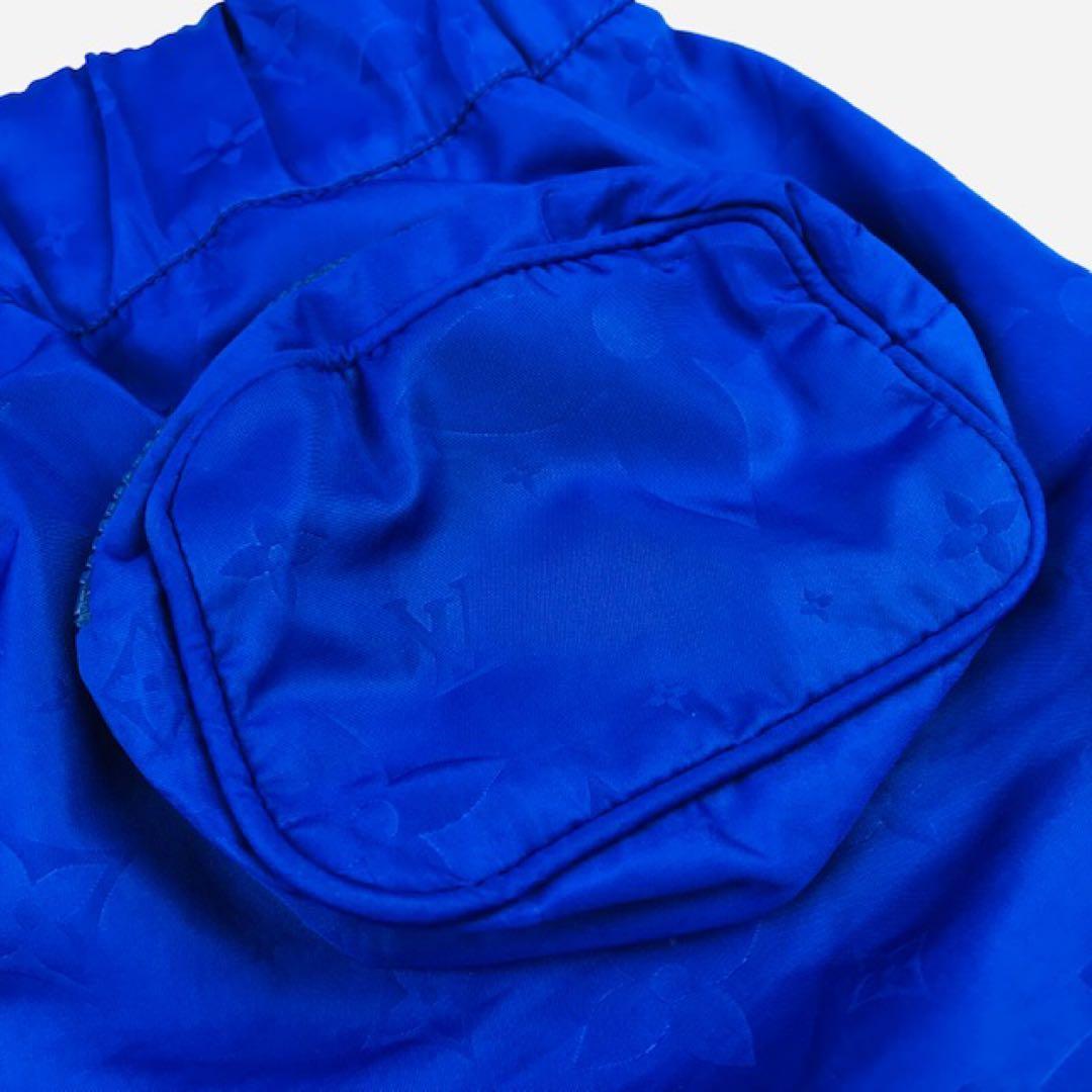 美品★ルイヴィトン・モノグラム総柄 3Dポケット付 スイムパンツ(XS)