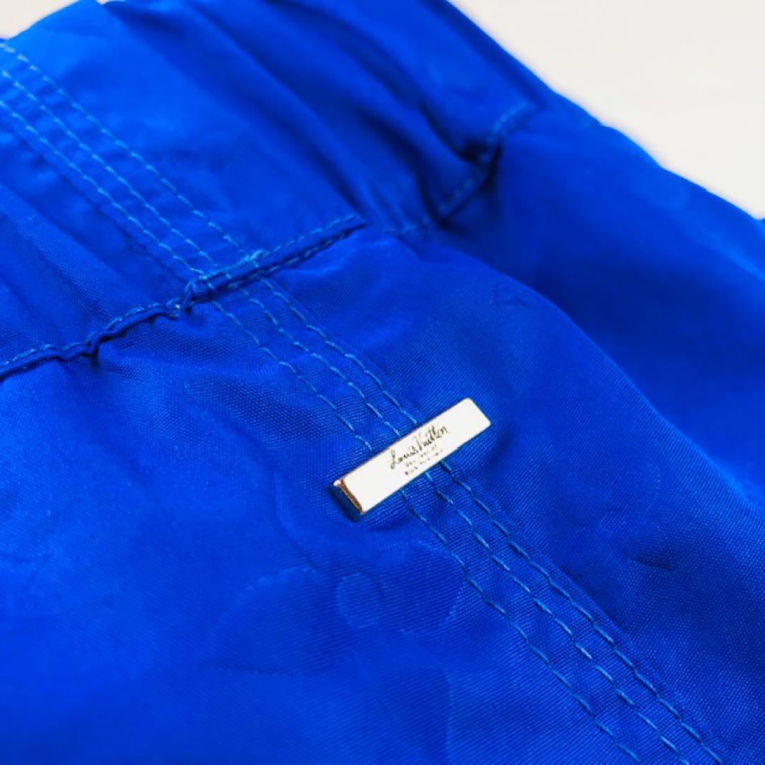 美品★ルイヴィトン・モノグラム総柄 3Dポケット付 スイムパンツ(XS)