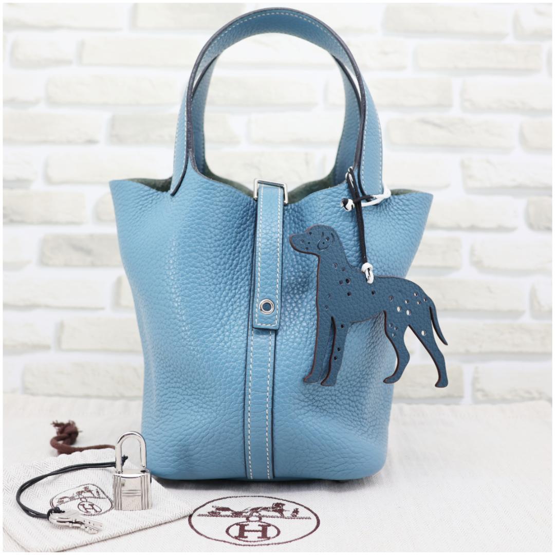 mtoe　エルメス ピコタンロック PM 18 ブルージーン □R刻