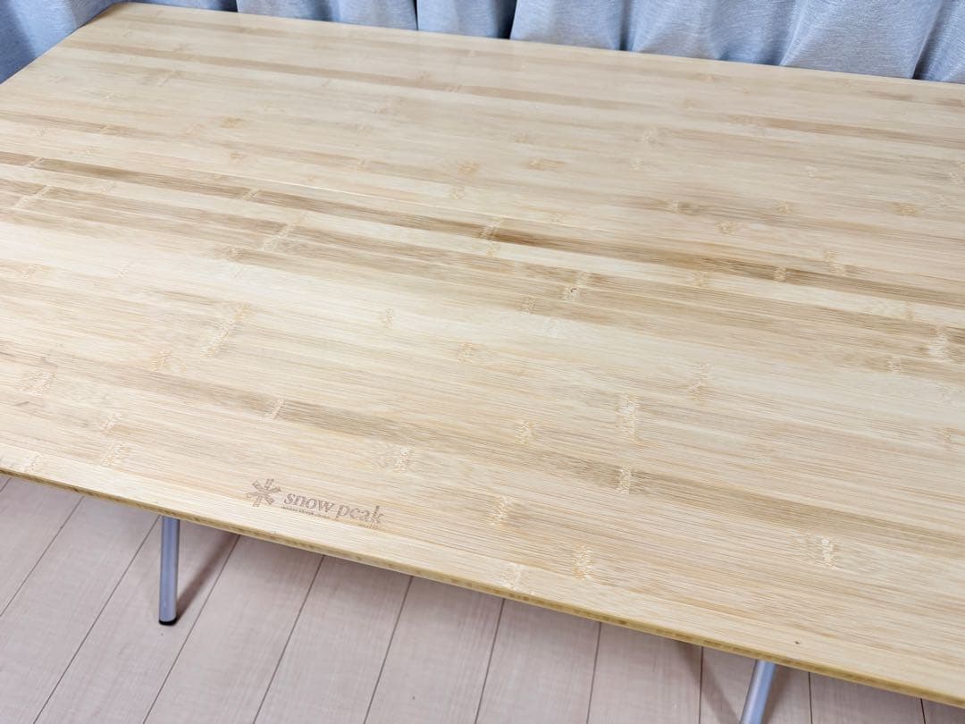 スノーピーク ワンアクションテーブル ロング 竹 LV-015TR
