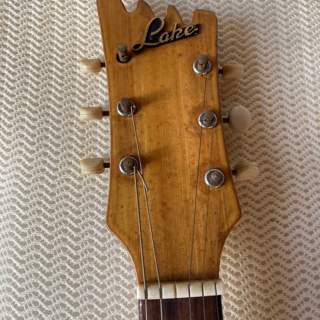 Lake エレキギター レッドグラデーション