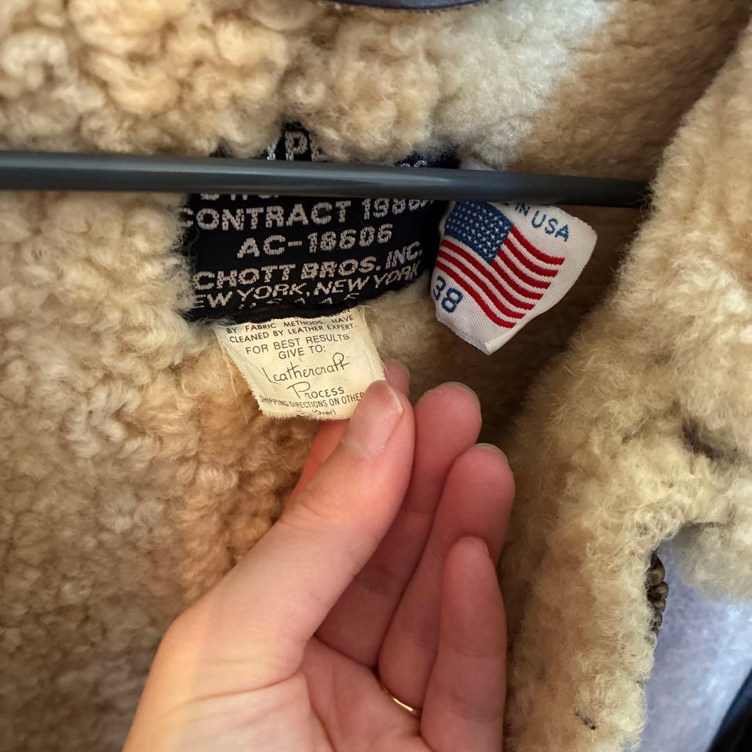 Schott TYPE B-3 フライトジャケットUSA製