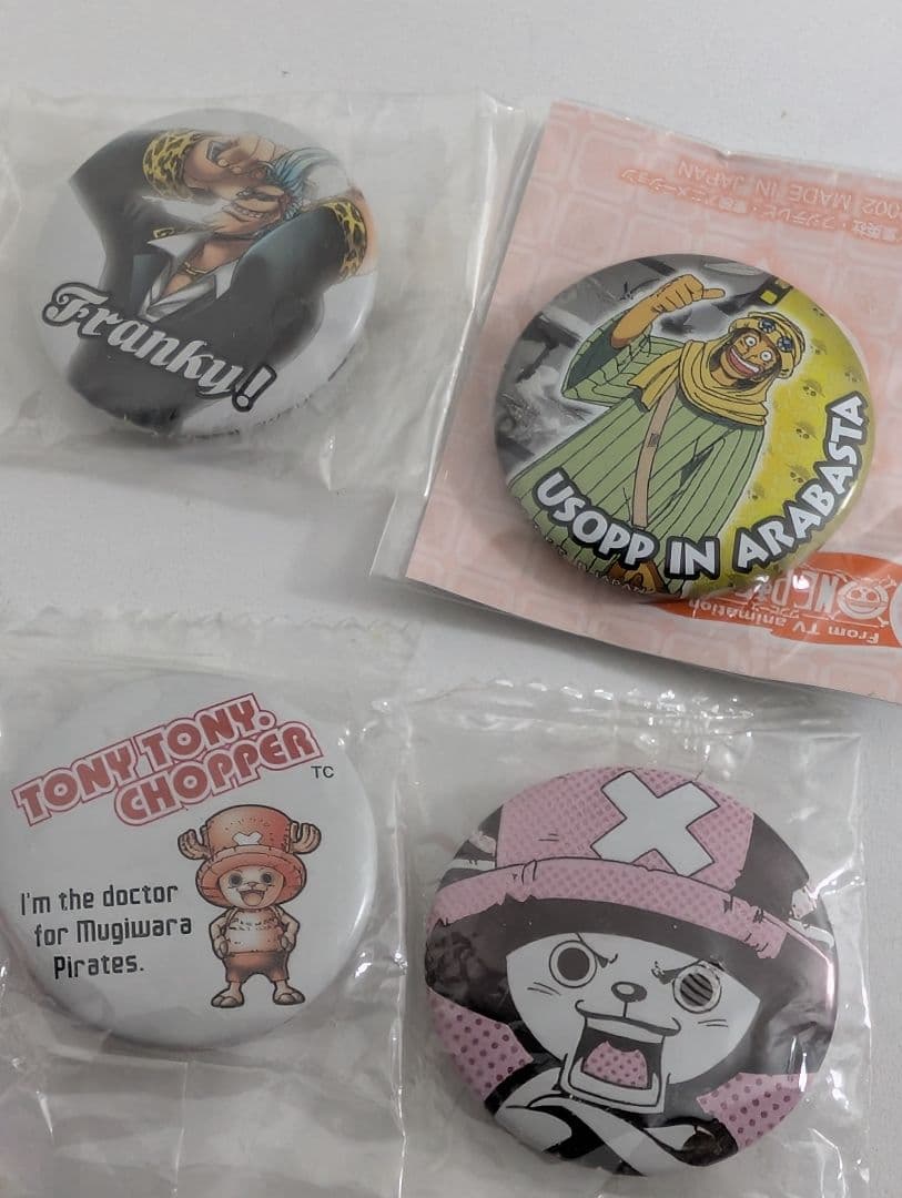 激レア　未開封　ワンピース　初期　缶バッジ　まとめ売り