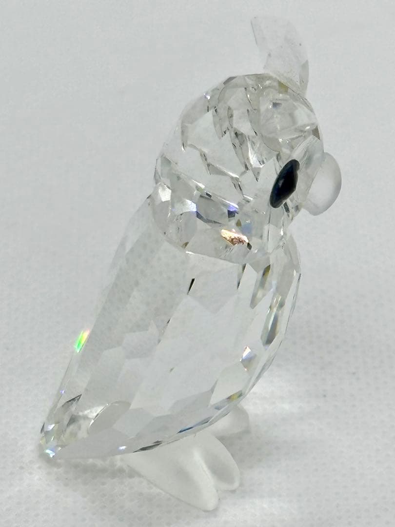 #スワロフスキー クリスタル フクロウ 2体セットP-5