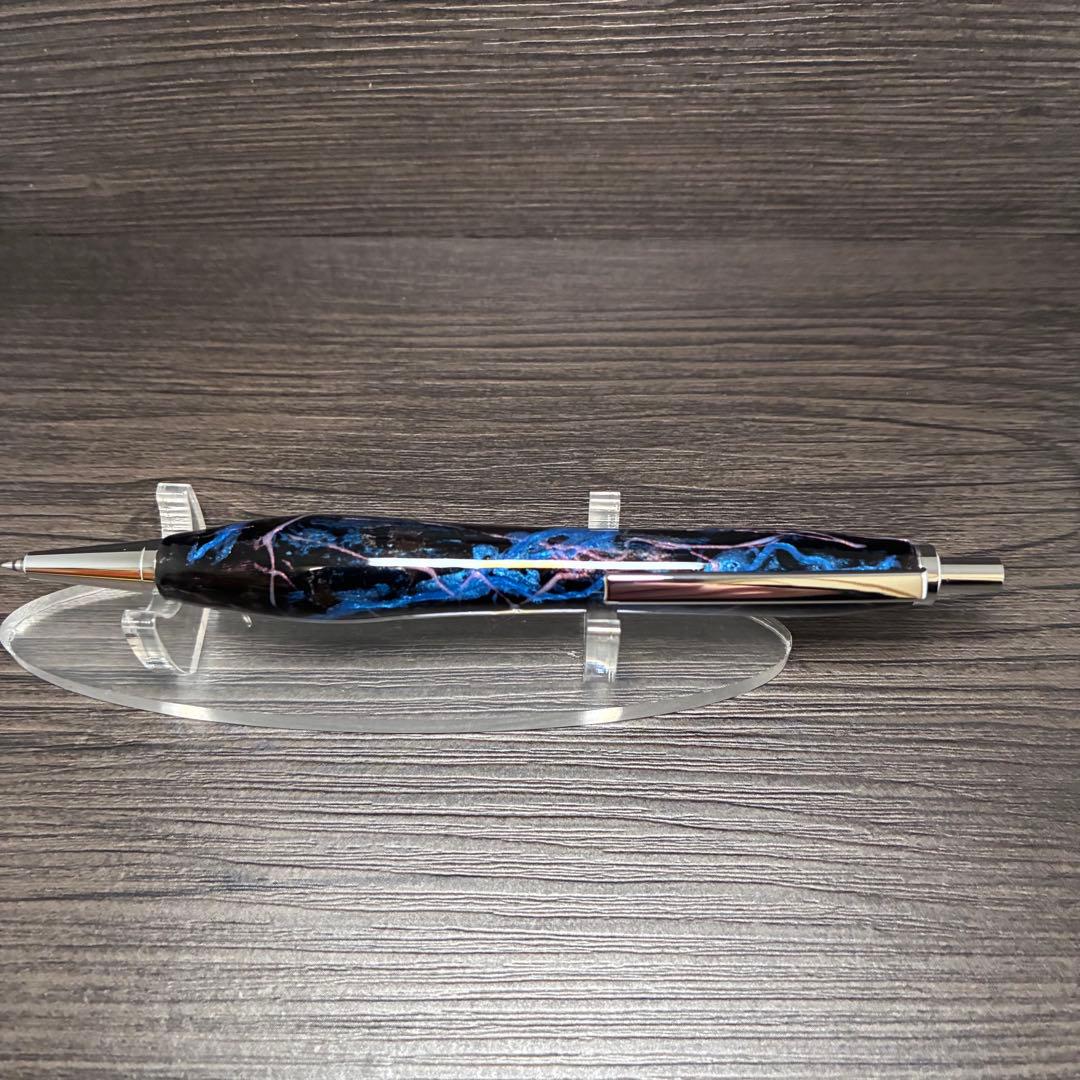 【青紫一閃雷鳴】 ボールペン0.5 （flagship model）