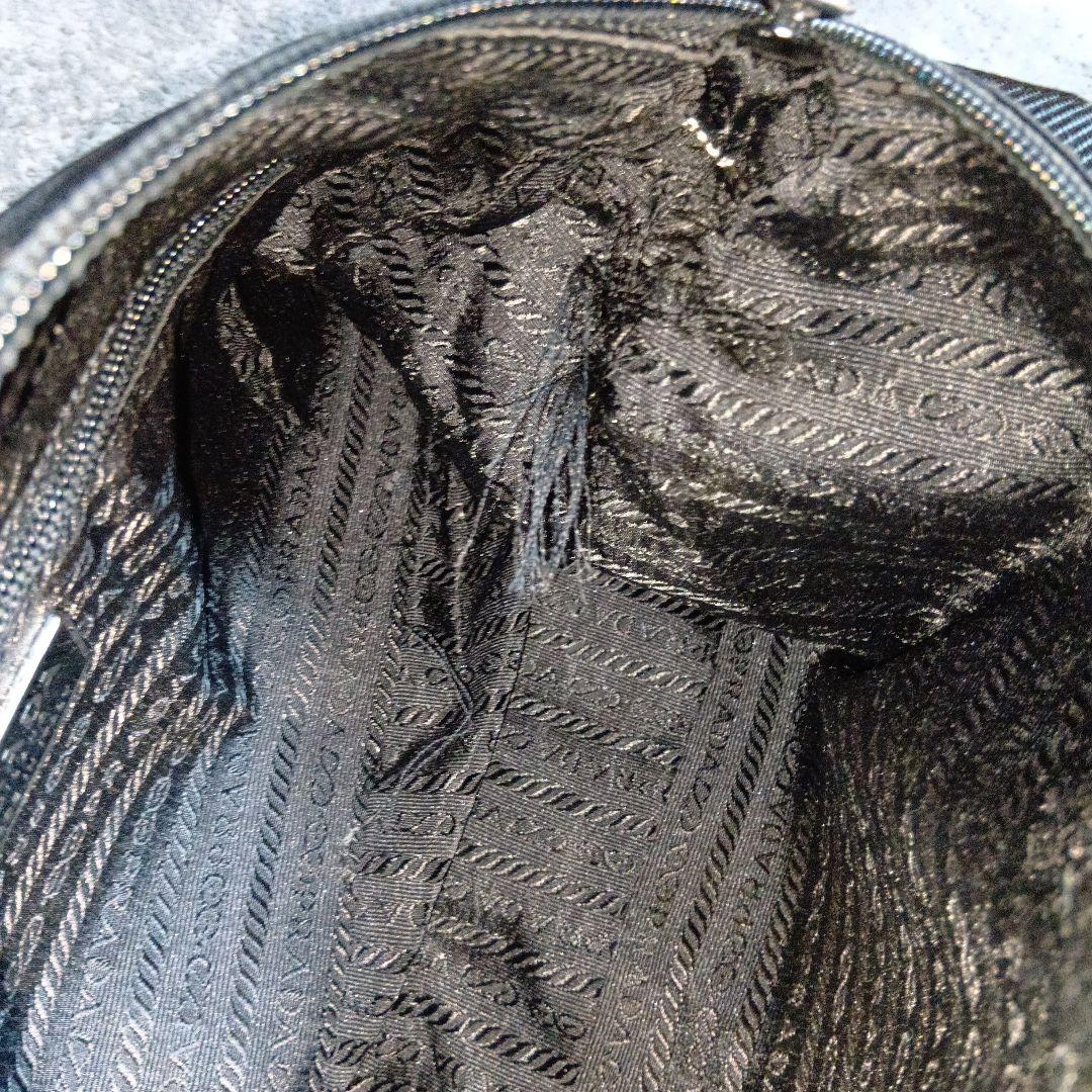 PRADA　プラダ　ブラック　ナイロン　ショルダーバッグ